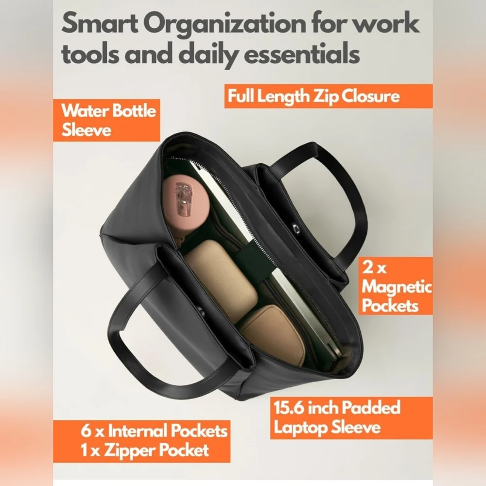 Apryl Laptop Tote Bag